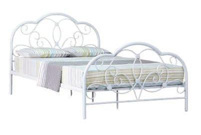 Ivory Bed Available in 3, 4 6 Butter Cream L 1980 x D1430