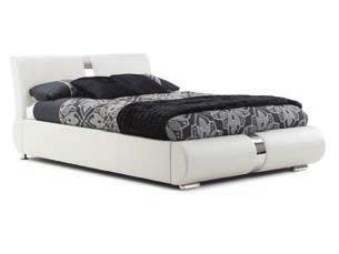 Valencia Bed L2365 X D1610 X H700mm Black or White 4 '6ft