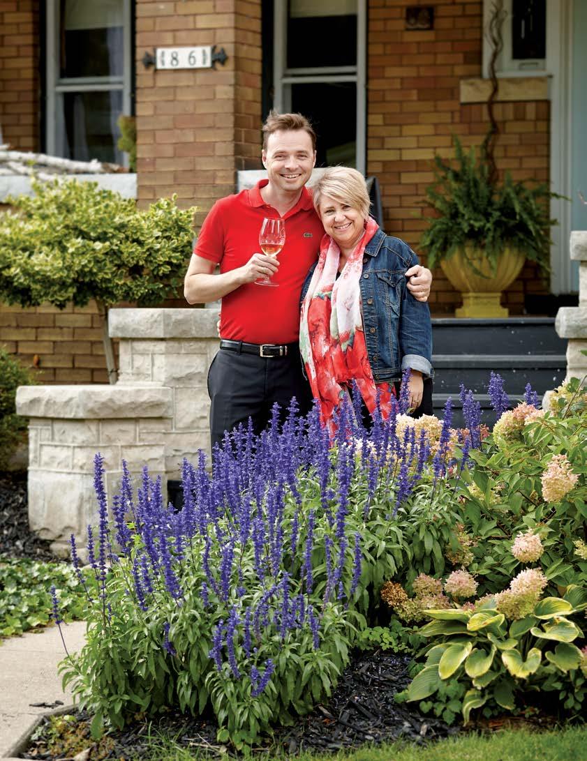 Greg and Olwyne Mitton love the front porch community that exists in their neighbourhood.