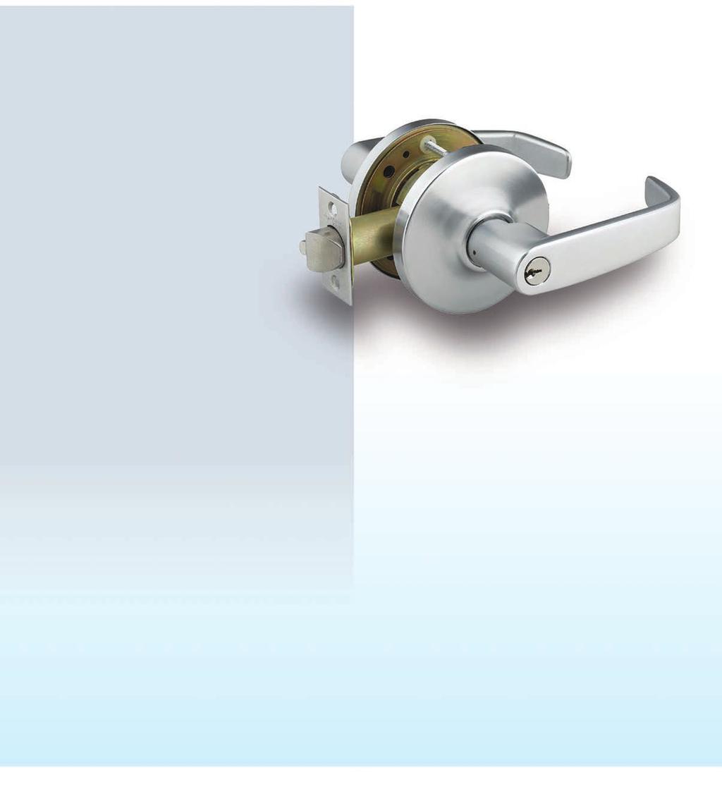 10 Line Bored Locks BENEFITS Strength & Durability: Exceeds ANSI/BHMA Grade 1 requirements for cycle and torque
