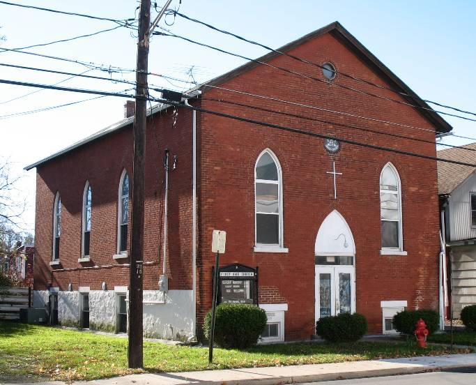 Historic Resources Survey - Section 5.0 Mary s Roman Catholic Church was constructed by a German-speaking congregation on Buffalo Street, using a center-tower Gothic Revival design. Eventually, St.