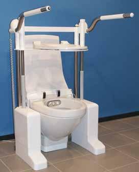 Convenient remote flushing A built-in plinth allows for seat height adjustments Ideal for side transfer and able to withstand high impact Reduces limescale for added convenience Touch-free