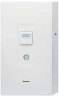 AQUAREA The control panel The control panel allows accurate temperature control based on the outdoor temperature, providing maximum efficiency and comfort.