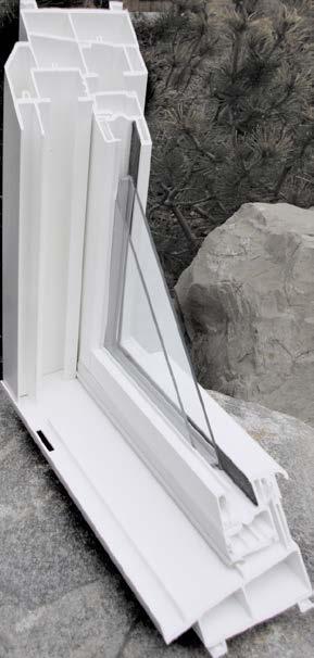adjustment.* 4. Heavy-duty vent lock allows window to remain partially open for ventilation.* 5.