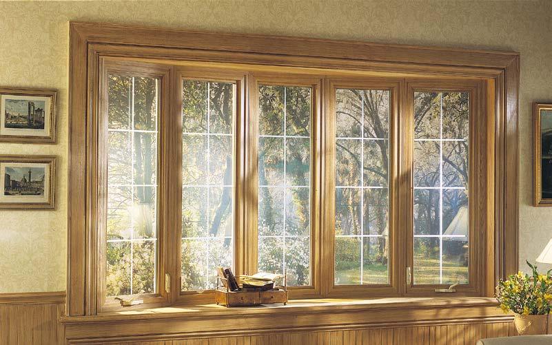 Bow, Bay and Garden Windows for Splendor and Versatility Nothing can open up a room, introduce natural light and expand your view of the outdoors quite like an exquisite Timeless bow or bay window.