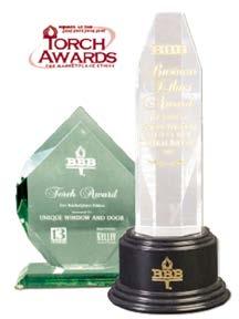 Remodeler Magazine Top 500 Award Capital One Community Recognition Award BBB Torch Award Recipient