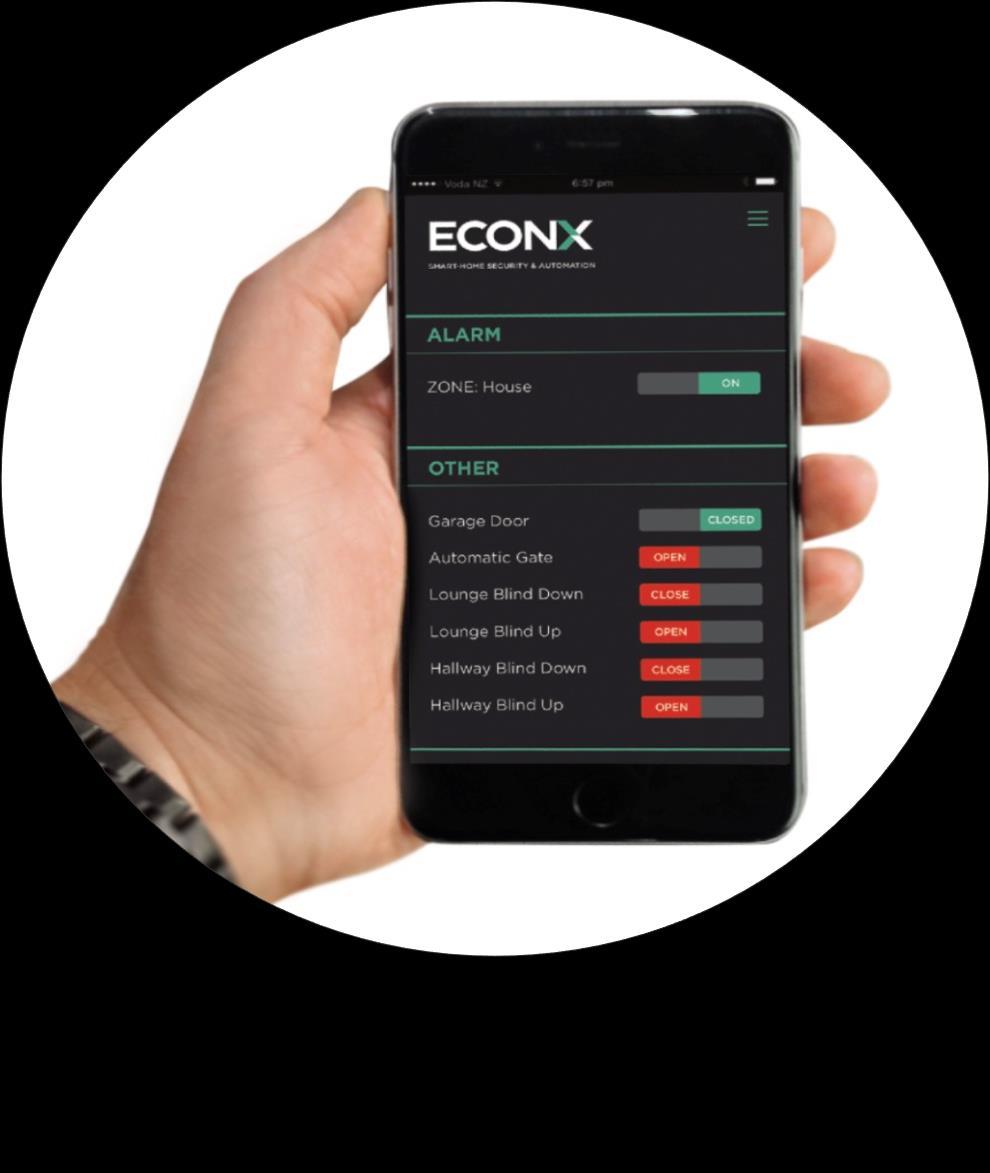 ECONX FIT OFF INSTRUCTIONS 0 1. Labelling 2. Fit Off Alarm Sensors 3.
