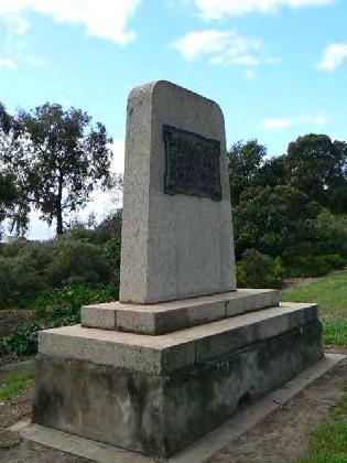 survey point for the Light survey of Adelaide, and thus the first formal demarcation and surveying point in South Australia. Of some historical and geographical merit.