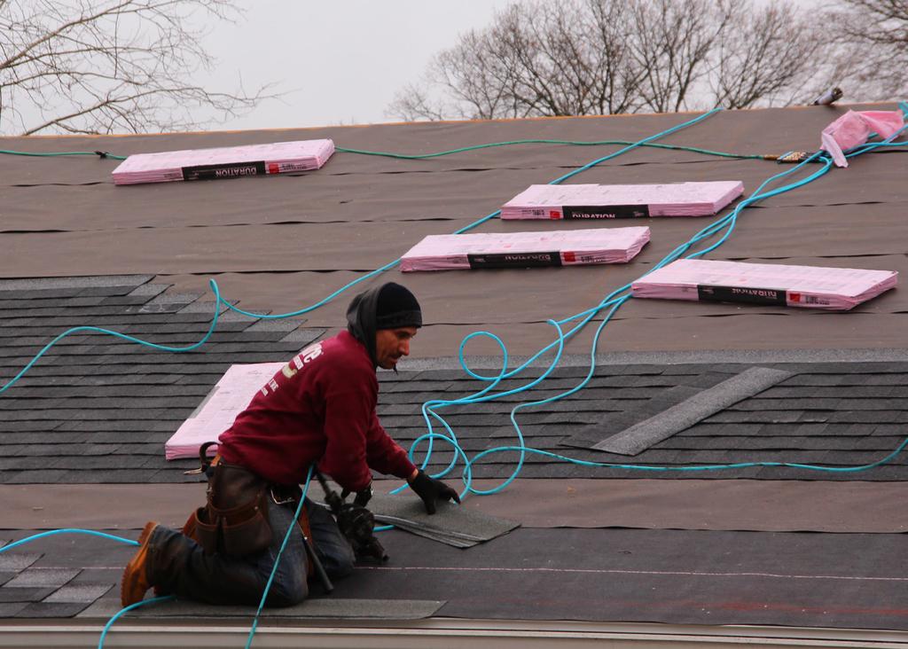 Roofing companies can utilize machines that are designed to tailor roofing materials that are customized for the job at hand.