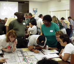 Placemaking Charrette Participation is critical Fun, festive environment for working on visions and creative ideas