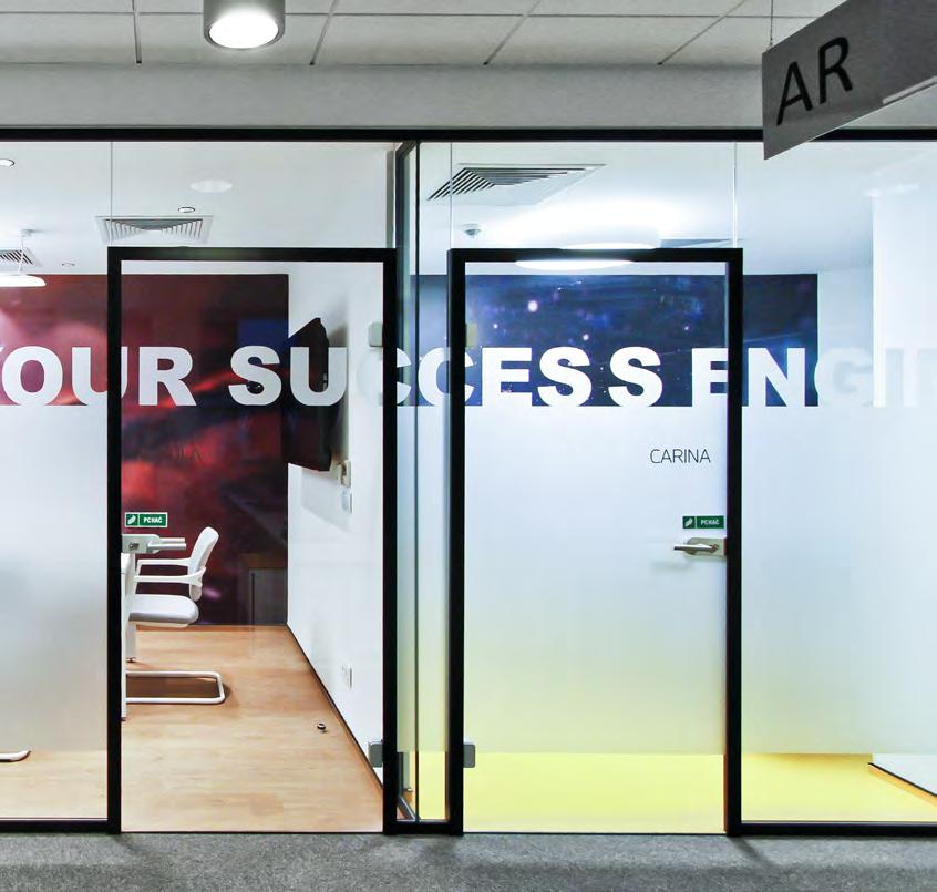An office branding project highlights the unique character of every
