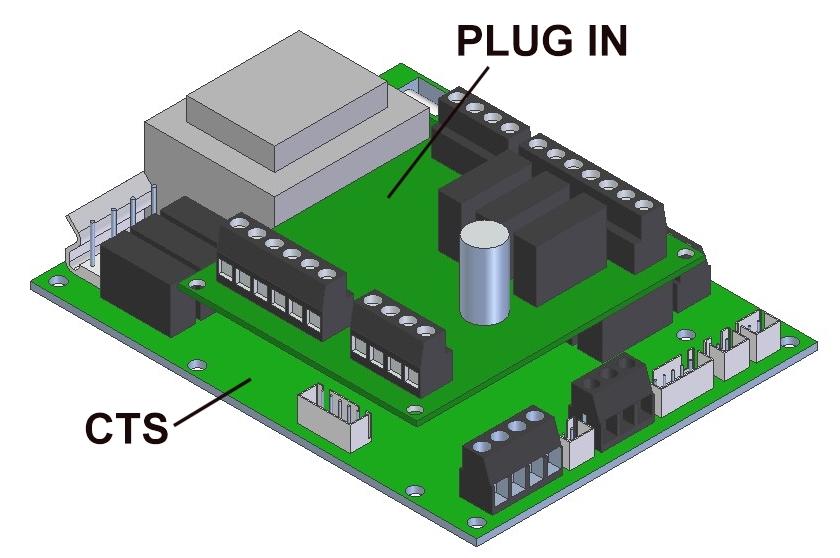 serial ports, with a Master-Slave system. This type of electronic card is suited for communicating via RS485 or wireless if connected to SP1 or SPZB devices.