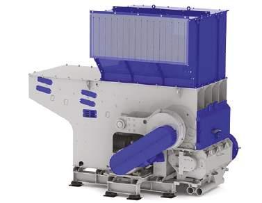 ZCS Shredder/Granulator Combined shredder and granulator unit, perfect for recycling bulky production scrap in to ready to use regrind material.