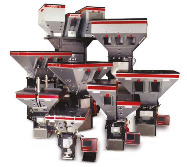 Maguire invented and developed the gravimetric blender for the plastics industry in 1989.