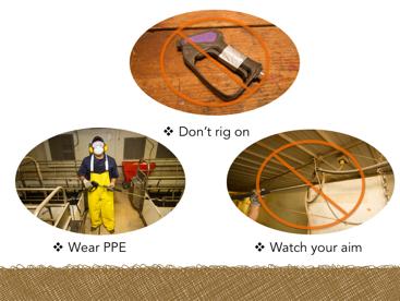 Follow these do s and don ts to stay safe while operating a power washer. Do wear proper PPE for your eyes, ears, and hands when power washing.