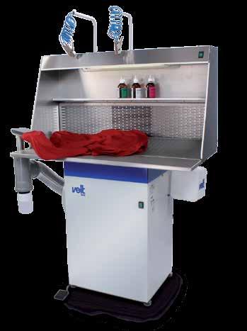 VEIT 8308 FORM FINISHER / SPOT REMOVAL VEIT 8308 FORM FINISHER This Form Finisher boasts a powerful hot-air fan.