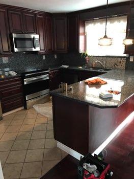 1. Kitchen Room Kitchen Walls and ceilings appear in good condition overall. Flooring is Tile. Heat register present. Accessible outlets operate.