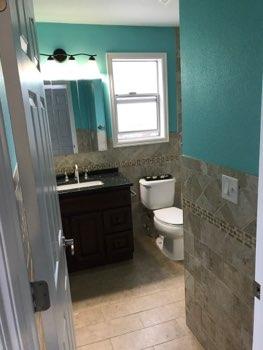 1. Room Master Bathroom Ceiling and walls are in good condition overall. Accessible outlets operate. Light fixture operates. Ceiling cracks did not appear unusual. 2.