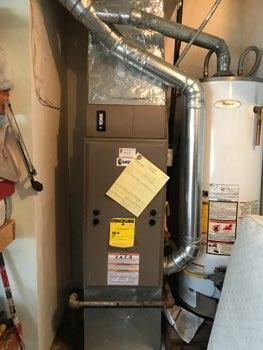 Heat/AC 1. Heating Type Gas forced air furnace.