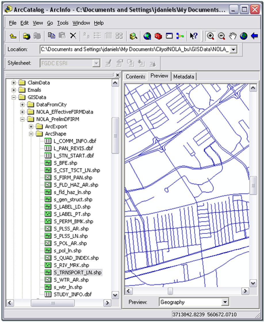 Flood Study Process: Base Map Development Base Data Layers Imagery, political boundaries, hydrographic