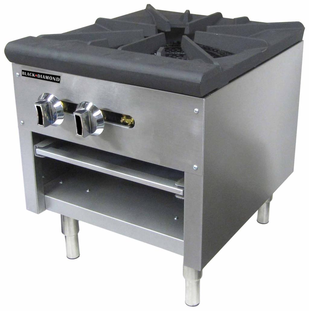 Gas Stock Pot Burner Comparison Chart Commercial gas stock pot burners are ideal for