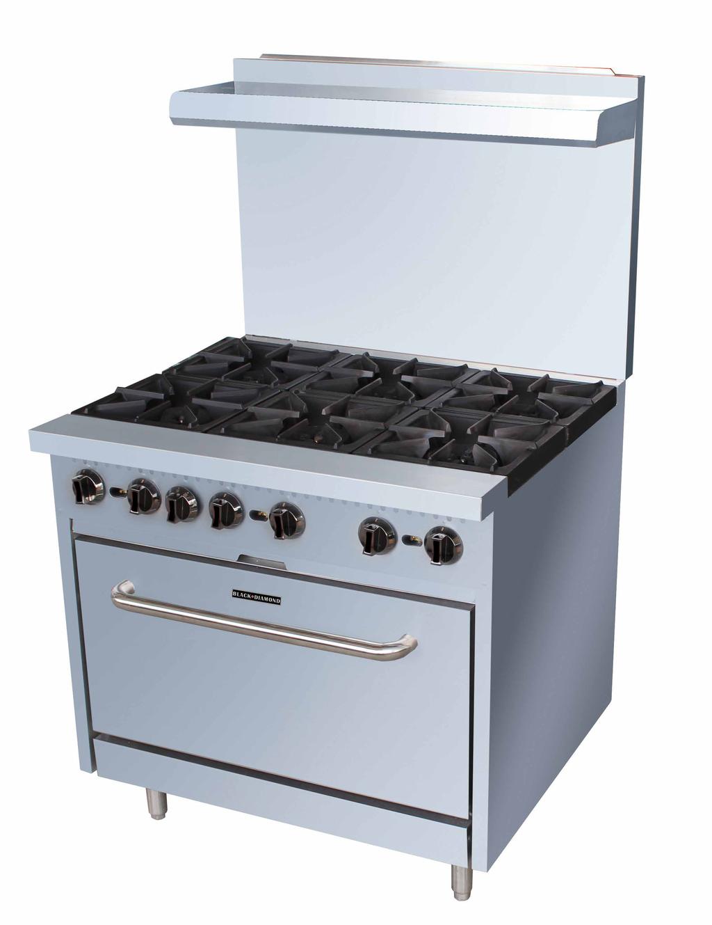 In a commercial kitchen this oven becomes the heart of the cooking line and choosing the right range is a key element to having a smooth and