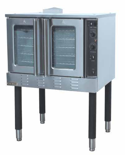 Full Size Gas Convection Oven Comparison Chart Full size gas convection ovens are an important part of any commercial kitchen.