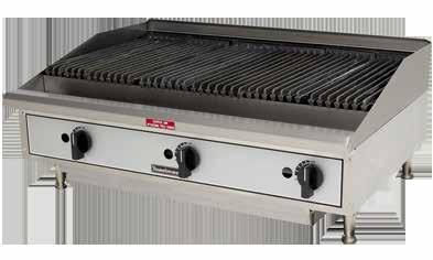 Radiant Style Gas Charbroiler Comparison Chart A gas charbroiler is one of the most