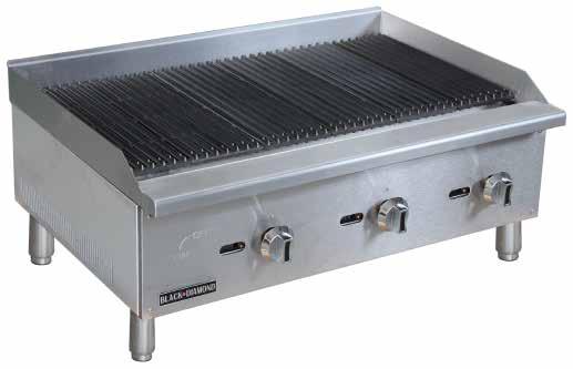 Below are examples of similar gas radiant charbroilers that are great for medium duty