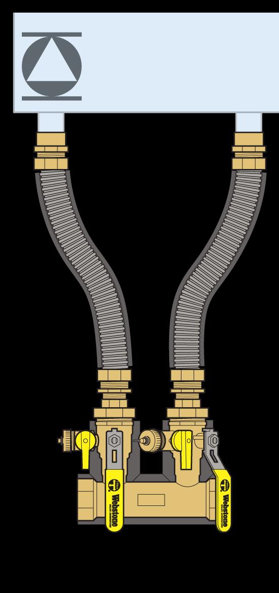 tubing Integrated connections for your specific boiler All manufacturer names, models and part numbers are trademarked or registered trademark