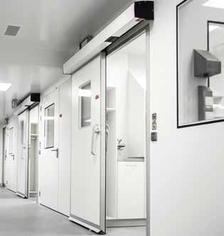 Our solutions are used in a wide range of settings, including for example, hospitals, doctors surgeries, technical cleanrooms and wherever absolute impermeability is a vital requirement.