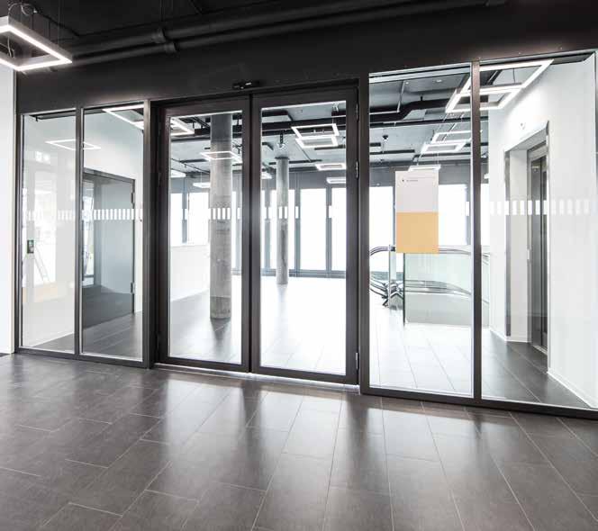 AUTOMATIC SLIDING DOORS FIRE-RESISTANT Fire doors are a thoroughly tried and tested fire safety measure.