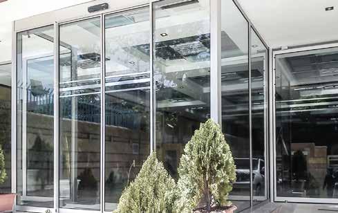 supplied by Gilgen Door Systems all blend seamlessly into the overall architectural design.