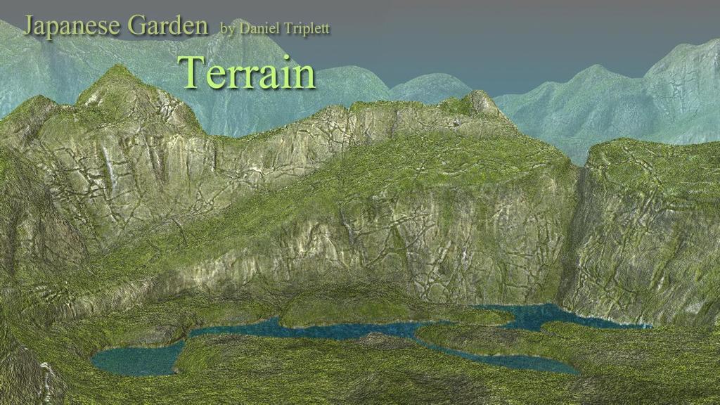 Computer Roughs: Terrain This is the terrain with textures applied.