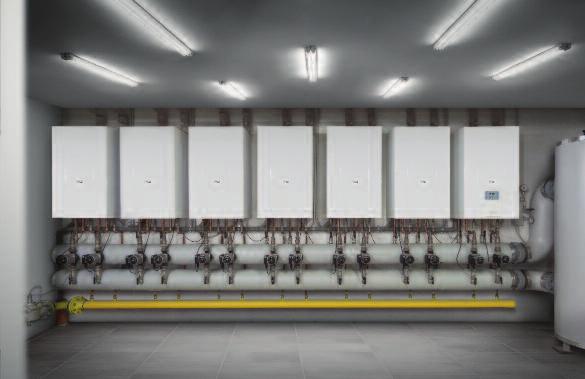CondexaPRO and CondexaPRO Box Stand alone, cascade and box units for commercial applications CONDEXAPRO BOILER BACK TO BACK INSTALLATION The CondexaPRO, a long established product range within