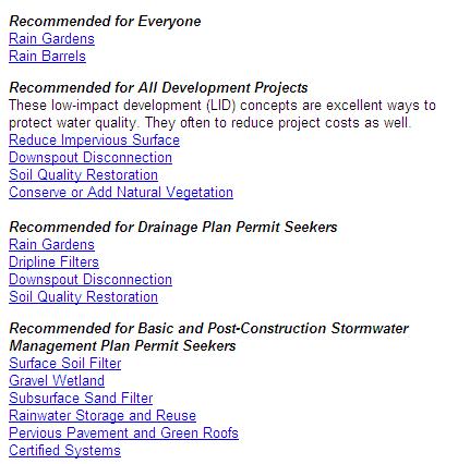 South Portland: three types of stormwater permits Post-Construction Stormwater Management Plan Basic Stormwater
