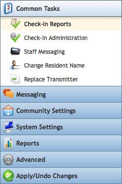 Common Tasks Change Resident Name If using resident names, use this feature to edit those names. Replace Transmitter Allows replacement of old wireless devices with new ones.