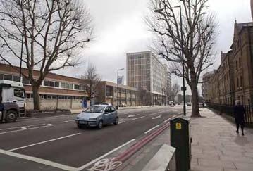 The site currently makes little contribution to the southern end of Blackfriars Road, which consequently