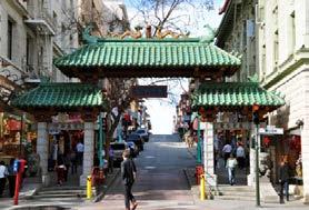selected to provide visibility between street and storefront, to reflect the cultural heritage of Chinatown, and to enable sunlight to filter through along most streets, especially in the winter,