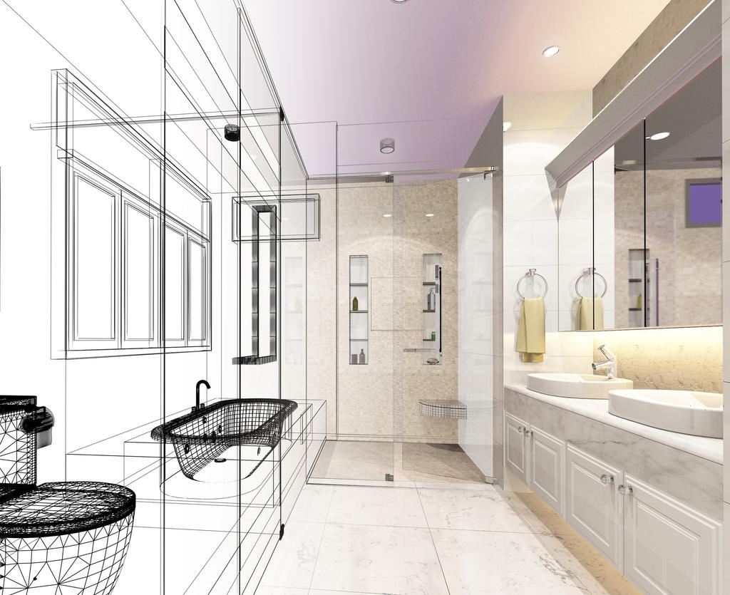 46% of the homeowners surveyed said that they remodeled their bathrooms because they couldn t stand the look of their old bathroom any longer.