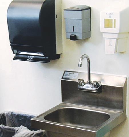Where To Wash Your Hands Stocking The Handwashing Sink: A stocked sink should have o o o o Hot and cold running water Liquid