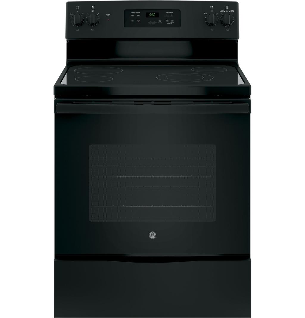 APPLIANCES Included as standard in your new home is a GE black dishwasher, stove, and