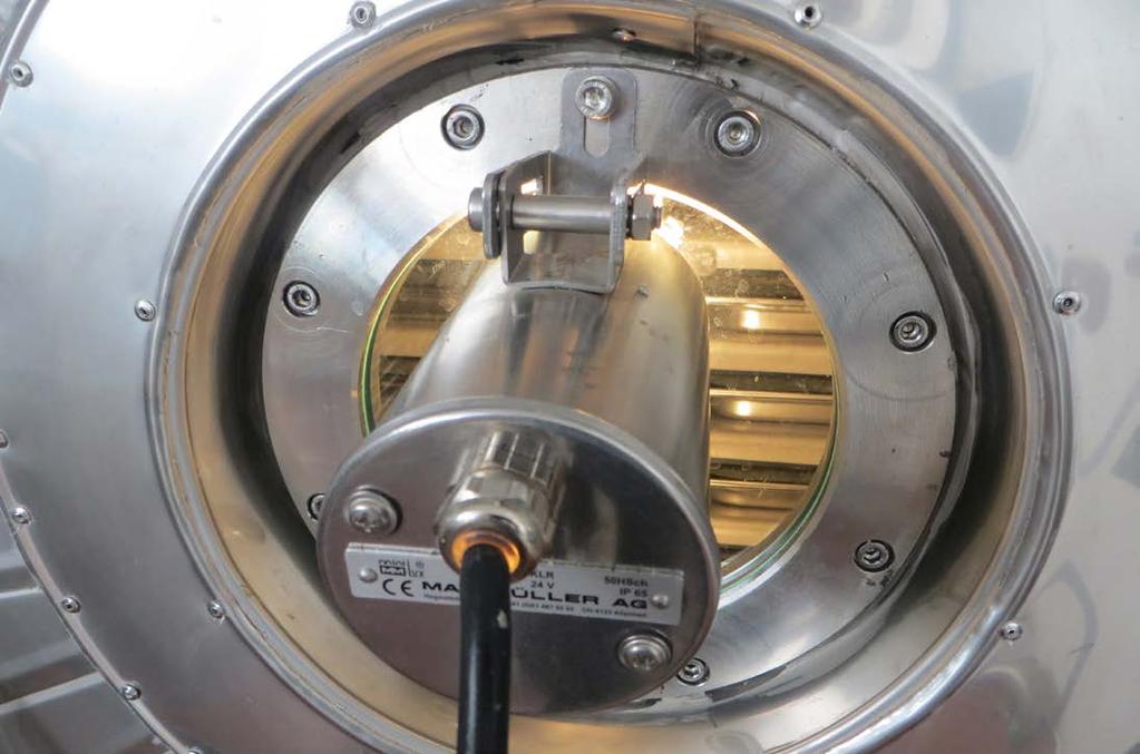Sophisticated system technology for freeze-drying Freeze-drying: a four-stage cascade coupled by use of control technology from -70 to +85 C NaProFood Freeze-dryer in action: a look inside