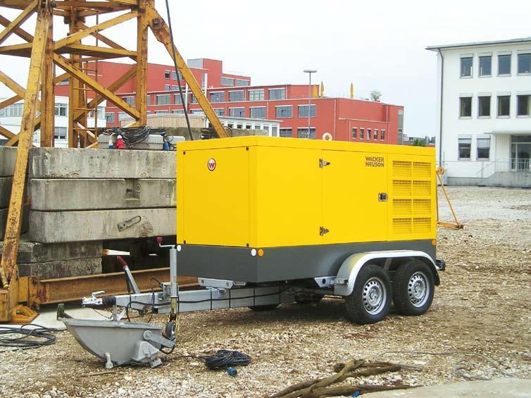 Accessories for generators and lighting systems From Wacker Neuson.