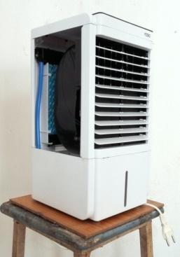 5 Storage Tank Air Cooler: A potable air cooler is used in this experiment. The cooler consists of a mesh, a motor connected to an intake fan.