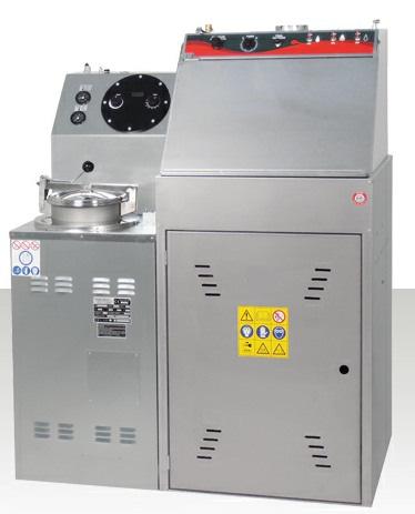 801B Washer Dis"ller Automatic and manual wash of solvent based Paint with solvent recycling Automatic vapour extraction Automatic wash with recirculating liquid fed by diaphragm pump Final wash with