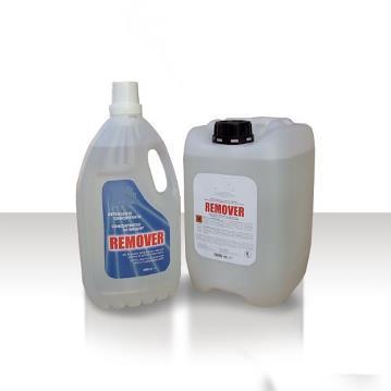 RE-5 RE-10 Remover Detergent Concentrated detergent for diluting with water New formulation with very low foam Used cold: it improves spray gun washing also with dry paint Used hot: it halves washing
