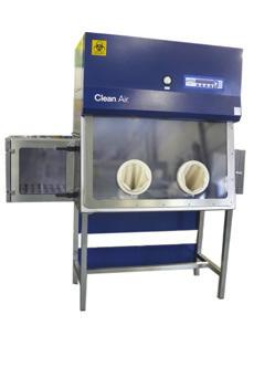 Total Exhaust Cabinet - Microbiological Safety Cabinets - NSF 49 Class II Type B2 Note: Dedicated exhaust system required & DOWNFLOW EF/B TE 4 EF/B TE 6 1333 x 844 x 2262 1943 x 844 x 2408 1190 x 605