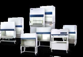 Esco Containment, Clean Air and Laboratory Equipment Products 12 Biological Safety Cabinets, Class II, III Fume Hoods, Conventional, High Performance, Ductless Carbon Filtered Laminar Flow Cabinets,