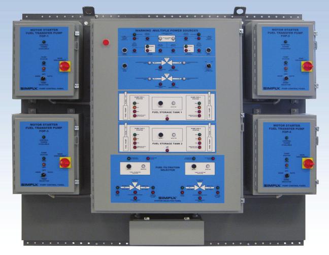 Insight Onsite Mission Critical Fuel Supply Systems Page 3 Master Control Panel Simplex UL Listed Industrial Control Panel, as follows 1. UL508 listed industrial control panel.